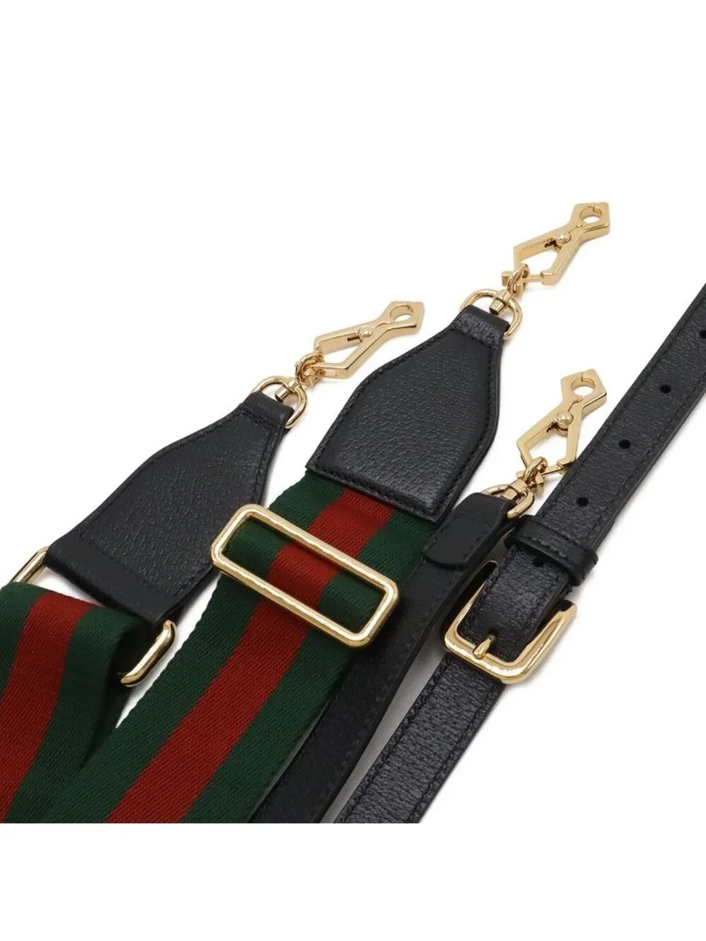 Gucci Adidas Collaboration Horsebit Mini Shoulder Bag 2-Way Clutch Leather